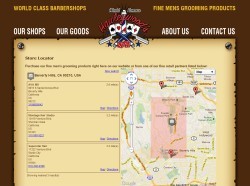 Blipstar Plus example store locator